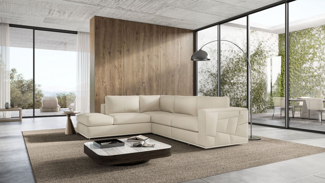 DivanItalia 998 Stationary Sofa | Italian Leather