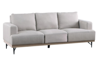 Essence Weathered White Stationary Sofa