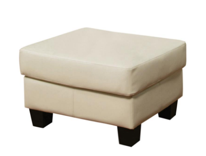 Essence Samuel Cream Stationary Ottoman