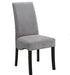 QUIT  DINING CHAIR - Grey Contemporary Dining Chair | NorCal Furniture Santa Clara CA