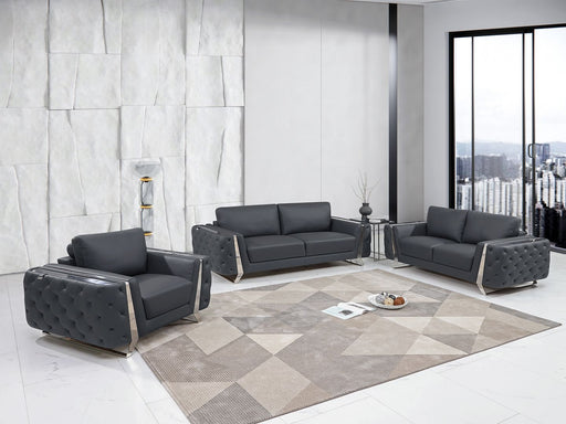 1050 Power Recliner - Dark Grey