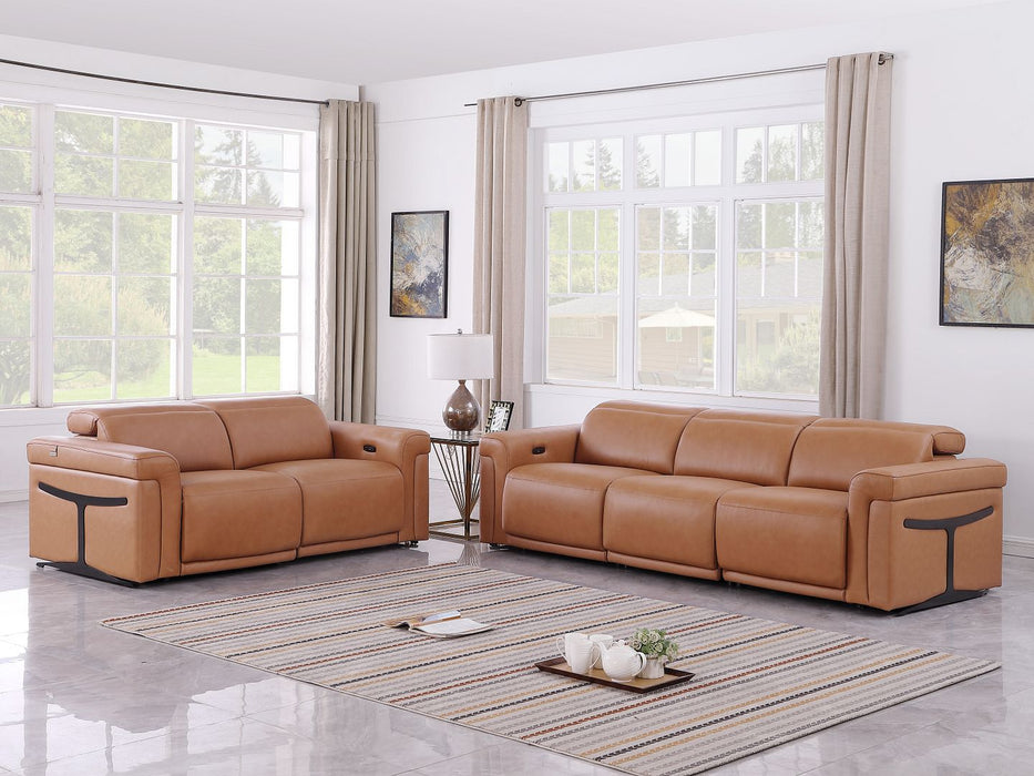 DivanItalia 1126 Cognac 2-Piece Set