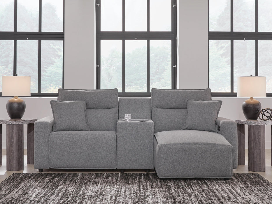 Modmax II Power Reclining Sectional with Chaise and Console