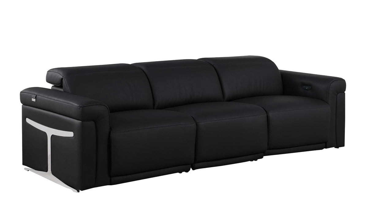 DivanItalia 1126 Power Reclining Sofa | Italian Leather