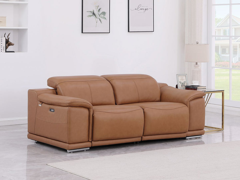 9762 Power Recliner - Cognac