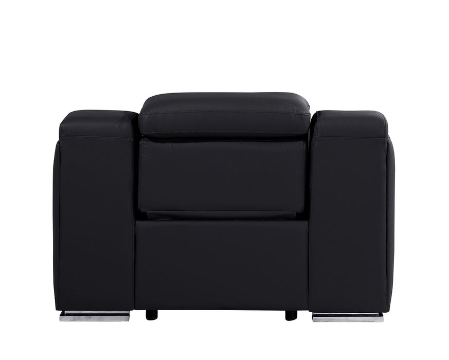 Global United 6111 Power Reclining Chair | Genuine Leather
