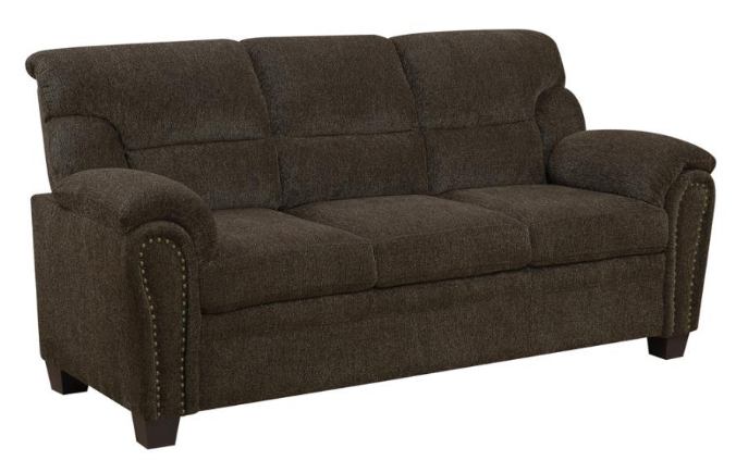 Dash Sofa - Brown Traditional Sofa | NorCal Furniture Santa Clara CA