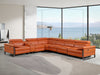 DivanItalia 1246 7-Piece-3PR Sectional Cream