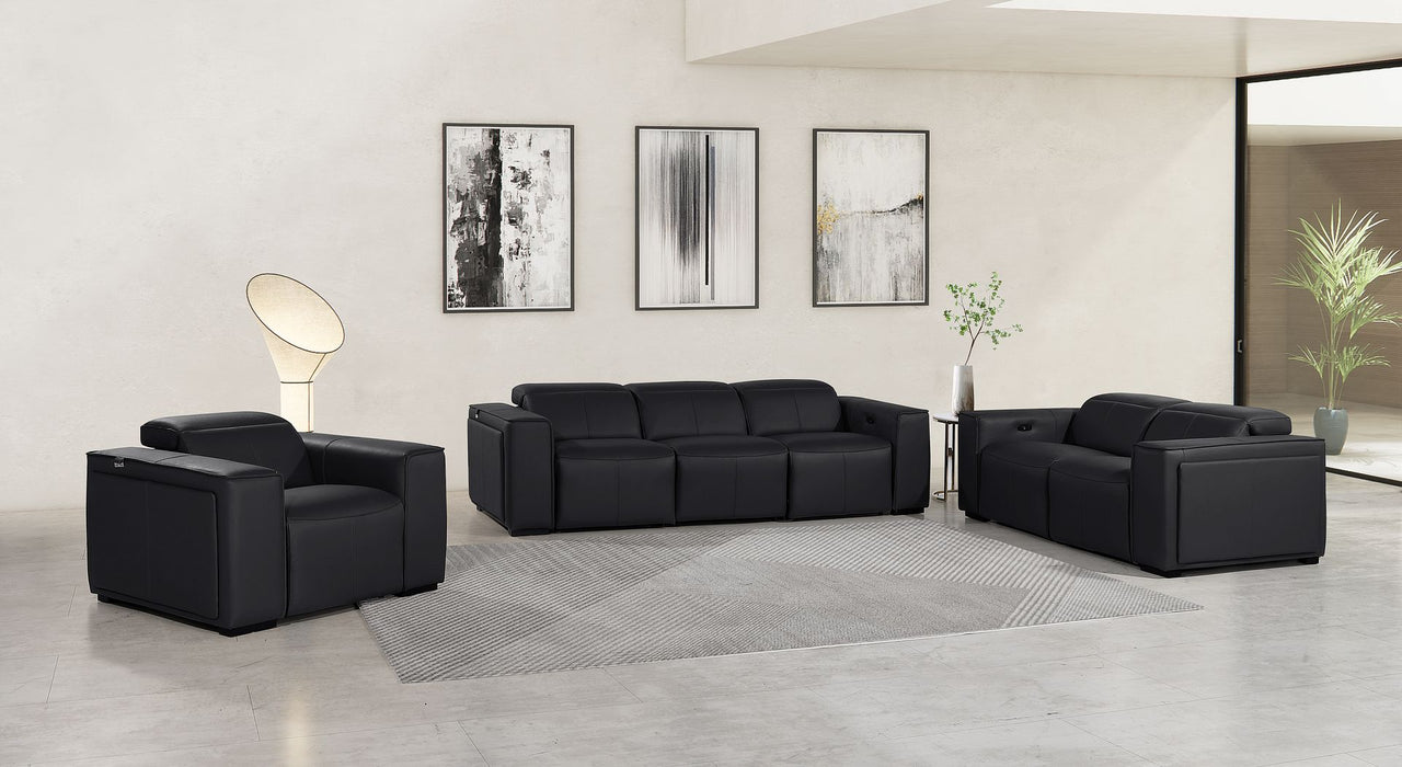 DivanItalia 1224 3-Piece Set – Black