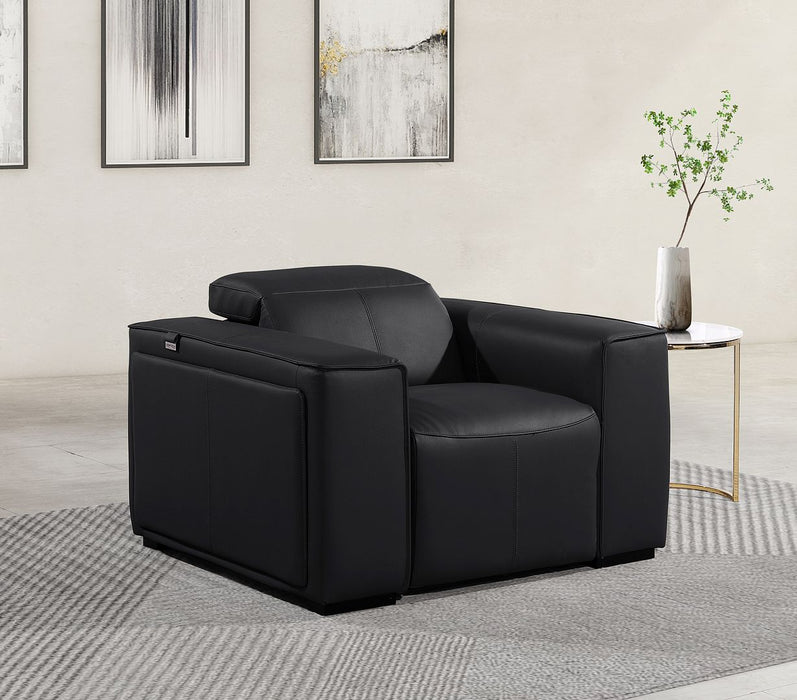 DivanItalia 1224 Power Reclining Chair – Black