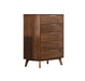 Soria Mid-Century Walnut Chest