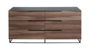 Matteo - Modern Italian Walnut Dresser