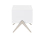 Candid Modern White Nightstand