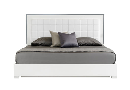 San Marino Modern White Bed