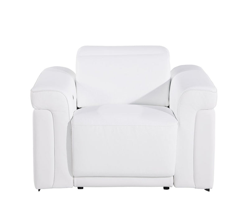 DivanItalia 1126 White Chair