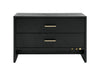 Wales Modern Grey Ash 2-Drawer Nightstand