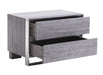 Arlene Modern Grey Elm Nightstand