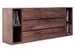 Jagger Modern Dark Grey & Walnut Bedroom Set