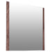 Jagger Modern Walnut Dresser & Mirror Set