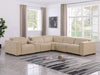 Global United 1208 Beige 6PC Sectional