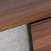 Palermo - Modern Italian Faux Concrete & Walnut Dresser
