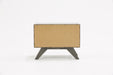 Soria Modern Grey Wash Bedroom Set