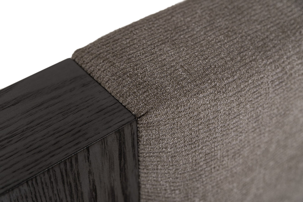 Queen Jagger Modern Grey Bed