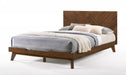 Eastern King Soren - Modern Walnut Bed