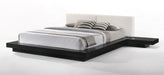 Tokyo - Queen Contemporary Black and White Platform Bed