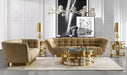 Aspen Cocktail Table - Brown Glam Cocktail Table | NorCal Furniture Santa Clara CA