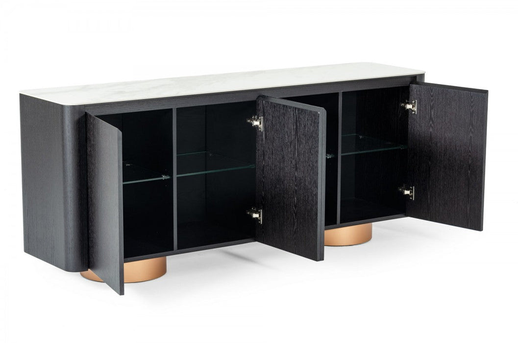 Aspen End Table - Black End Table | NorCal Furniture Santa Clara CA