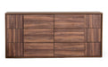 Asus - Italian Modern Walnut Dresser