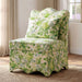 Hemsworth Accent Chair - Seaside Cabbage Rose Green/White