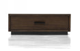 Fantasia - Contemporary Dark Walnut Nightstand
