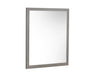 Lucia - Italian Modern Elm and Matte Grey Mirror
