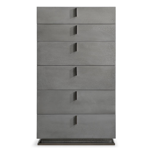 Buckley - Modern Grey Crackle Chest