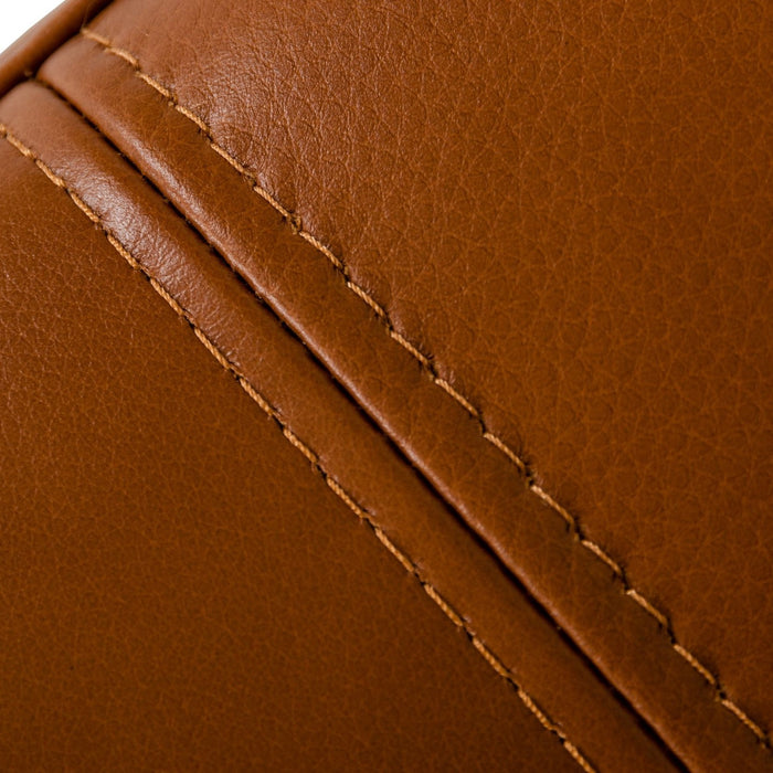 Sherry - Modern Cognac Leather Right Facing Sectional Sofa