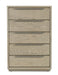 Samson - Contemporary Grey and Silver Chest