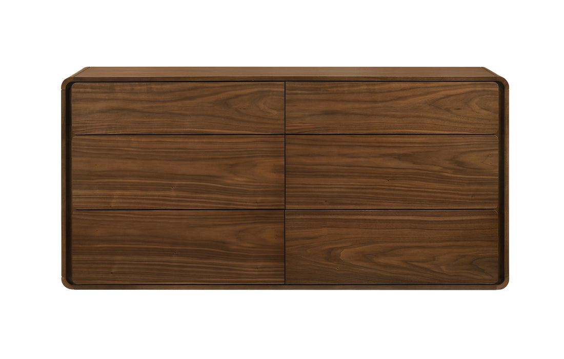 Dustin - Modern Walnut Dresser