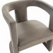 Kendra - Modern Grey Fabric Accent Chair