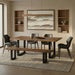 Taylor - Large 87" Modern Live Edge Wood Dining Bench