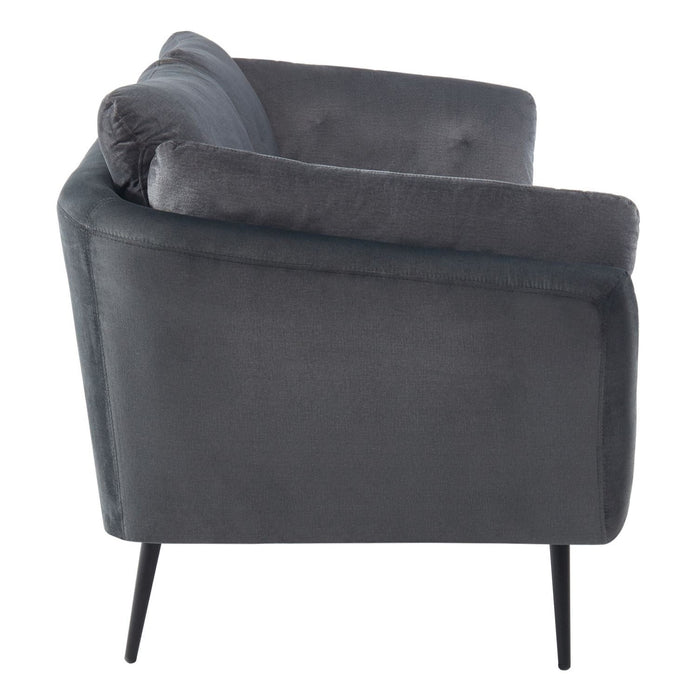Cody - Modern Dark Grey Fabric Sofa