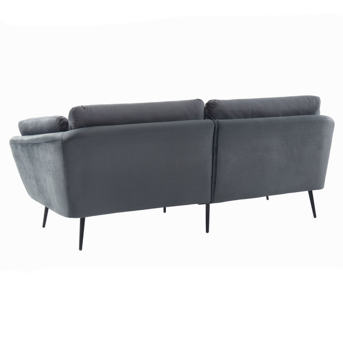 Cody - Modern Dark Grey Fabric Sofa