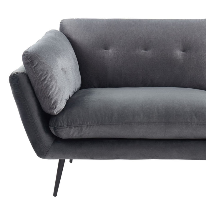 Cody - Modern Dark Grey Fabric Sofa