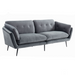 Cody - Modern Dark Grey Fabric Sofa