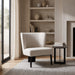 Ladean - Modern White Accent Chair