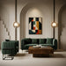 Oswego - Modern Dark Green Jade Accent Chair