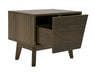 Abelard - Mid-century Walnut Nightstand