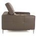 Natalia - Modern Dark Grey Leather Chair