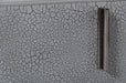 Buckley - Grey & Black Stainless Steel Bedroom Set